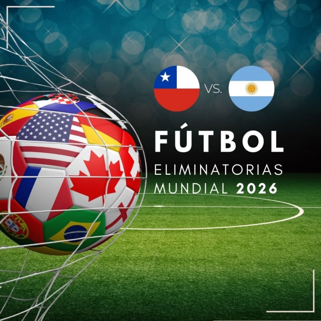 FUTBOL I Eliminatorias Mundial 2026 I  Chile vs Argentina I SCL