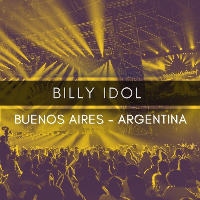 Show 2025 I BILLY IDOL   I Buenos Aires